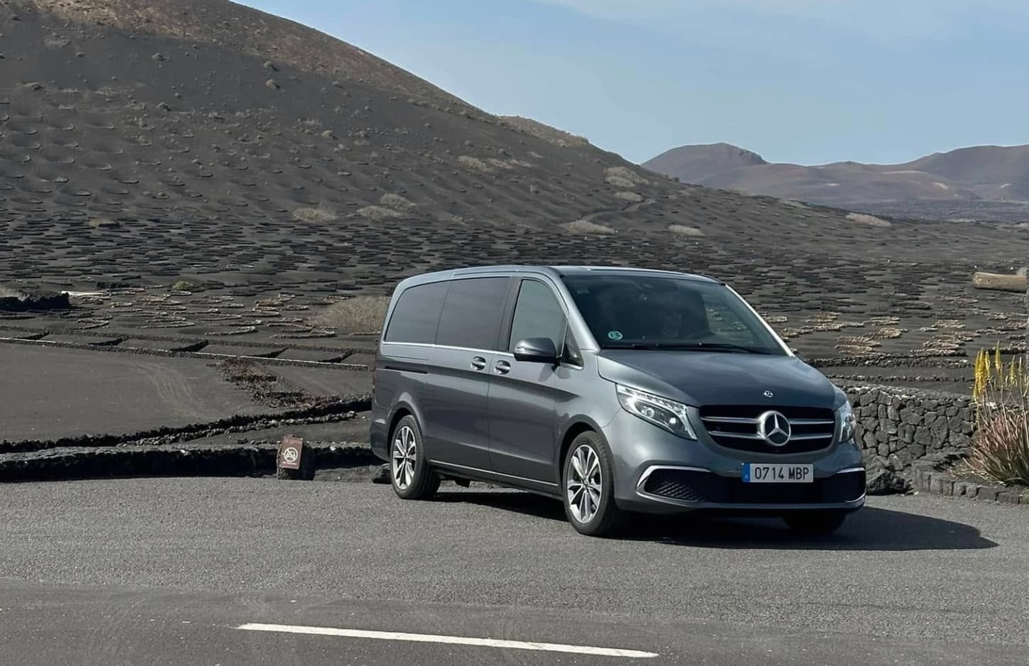 Private Mercedes V-Class transfer for the day in Lanzarote